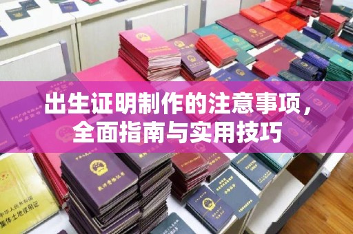 阳曲出生证明制作的注意事项，全面指南与实用技巧